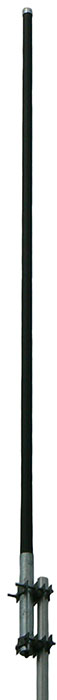 Omni-directional VHF collinear, black, 148-174MHz, specify 4%, 250W, 3dBd – 3.5m