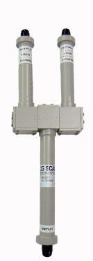 2-way un-equal scaled power divider, 520-650MHz, specify 25%, -26dB, N-type female, 350W